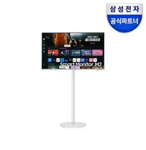 삼성전자 스마트모니터 M7 S43DM701 화이트 107.9cm 4K UHD