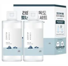 라운드랩 독도 토너 200ml + 로션 200ml 세트, 1세트